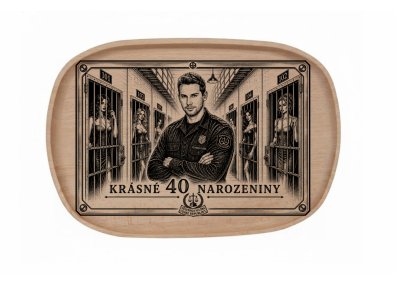Gravírovaný Podnos Váš návrh